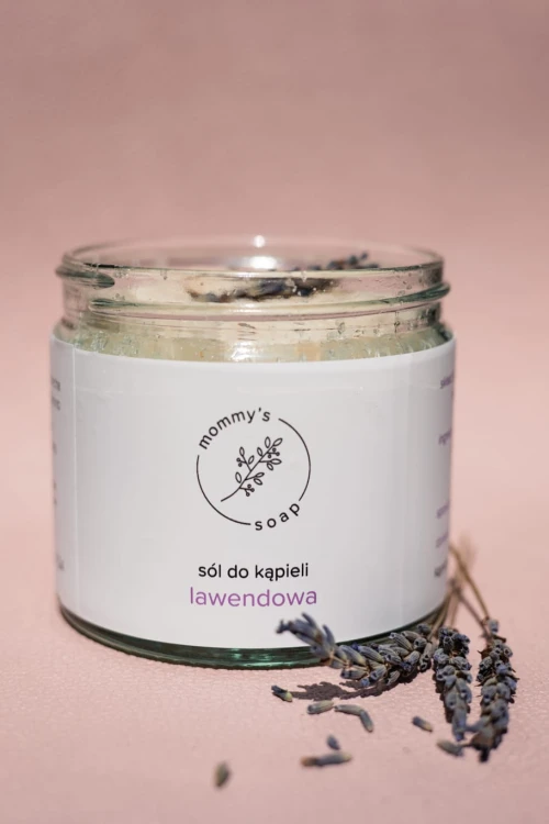Naturalna sól do kąpieli lawenda Mommys Soap