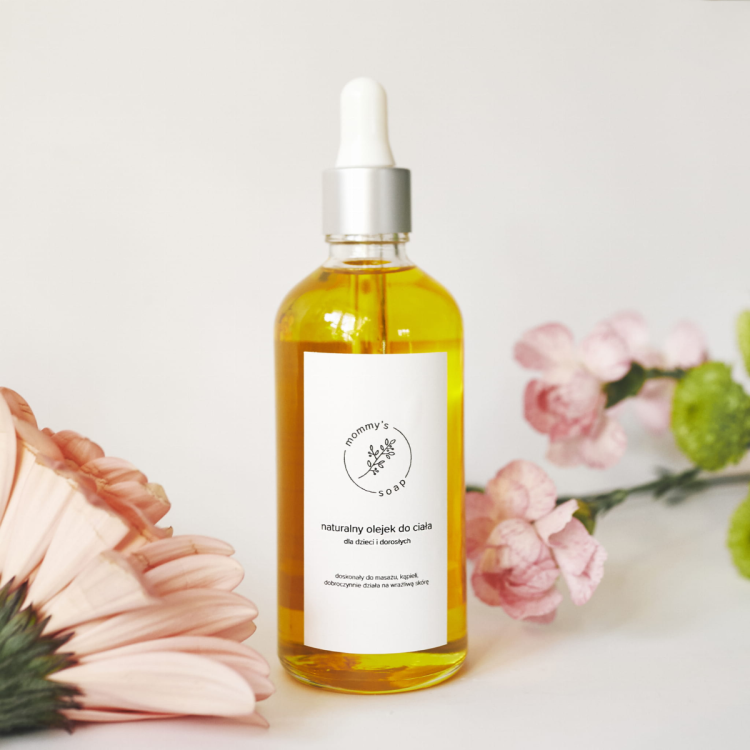 Naturalny olejek do ciała pomarańcza Mommys Soap