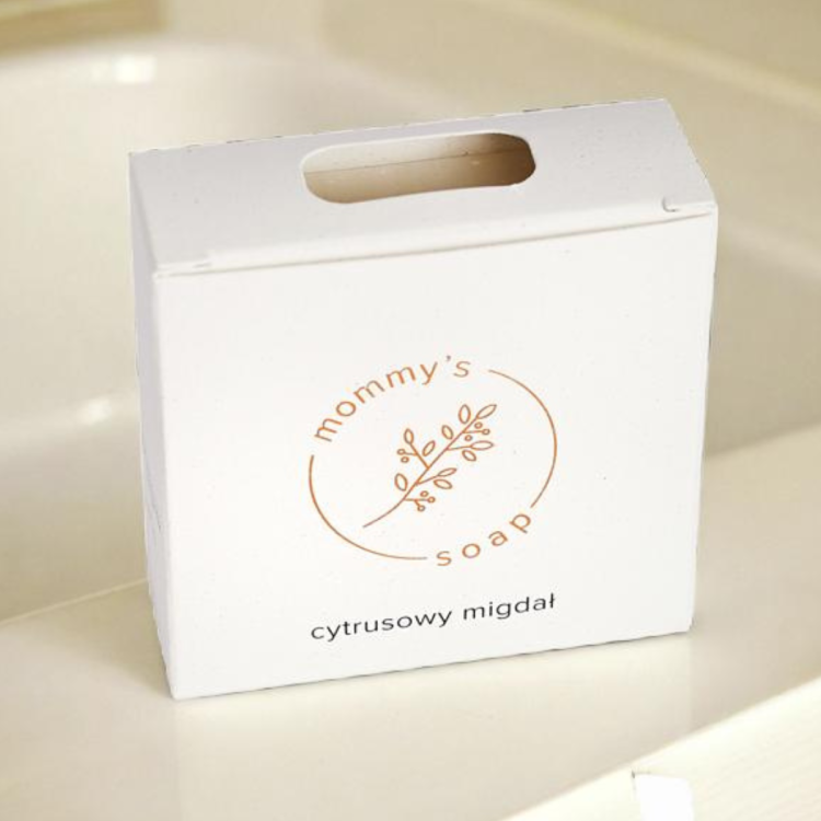 Naturalne mydło cytrusowy migdał Mommys Soap