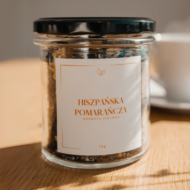 Herbata naturalna Hiszpańska Pomarańcza
