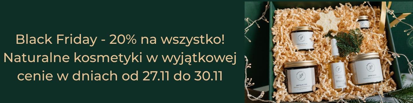 black week, black friday 20% rabat na wszystko!